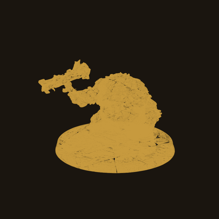 Cave Troll STL File - Fantasy Tabletop Miniature 28mm Wargaming 3D Print