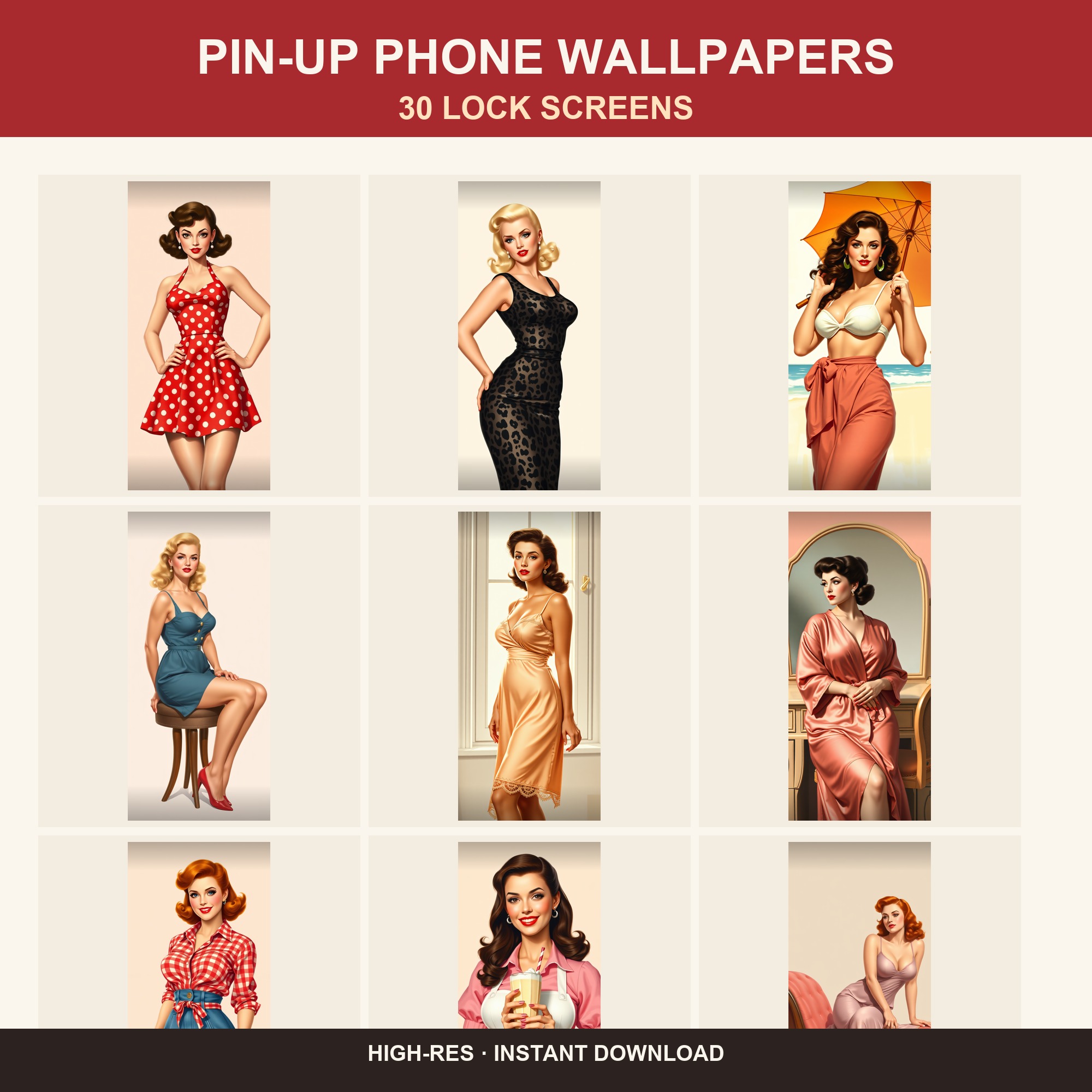 Vintage Retro Phone Wallpapers - 30 Lock Screens